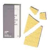 HOPERY Badeschokolade Lavender Orange 80g | pflegendes Crembad aus Kakaobutter...
