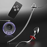 PQKuss Elektrostimulation Set, Elektro Dilator mit Metall Perlen Harnröhren...