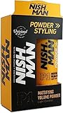 Nishman Haarstyling-Puder 20g – Maximaler Volumenschub und Textur –...