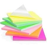Elektrostatisch Selbstklebend Haftnotizen, 76 x 76 mm, 480 Blatt Sticky Magnetic...