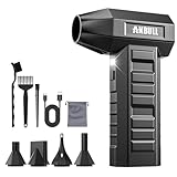 Anbull Elektrische Staubgebläse 250000 U/min Air Duster mit 9000mAh Akku, USB-C...