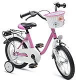 Qualitäts Kinderfahrrad 14 Zoll matt Pink Mädchen Kinderrad Fahrrad ab 3 Jahre