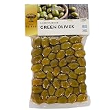 Blikas Griechische Grüne Oliven mit Kern, 2er Pack (2 x 250 g) –...