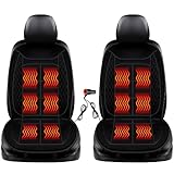 Generisch 2er Set Sitzmatte Auto, Winter Autositz Auflage mit Rückenlehne, Warm...