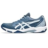 Asics Herren Gel-Rocket 11 Sneaker, Vintage Indigo White, 43.5 EU