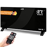 Citybee Elektroheizung Konvektor Heizung Elektrisch - Glasheizung mit Thermostat...