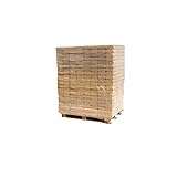 1.000 kg Palette RUF Form Hartholz Brikett Sonderangebot Briketts aus Buche...