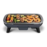 Tefal YY4507FB Elektrische Grillplatte, Antihaftbeschichtung, Titanium Force,...