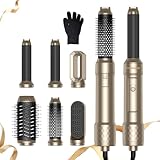 1000W Hairstyler,6 in 1 Airstyler Set mit Haartrockner, Föhnbürste,...