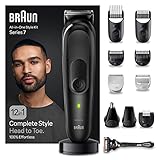 Braun All-In-One Bartpflege Bodygroomer Set, 12-in-1 Barttrimmer,...