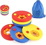 6pcs Swimming Arm Floats, 6 Stück Schwimmscheiben für Kinder, Swimming Discs,...