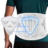 SKXZK Verstellbarer Rückenstützgürtel mit Stützstreben – Atmungsaktive...