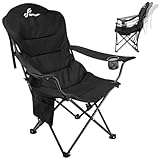 Sportneer Campingstuhl Faltbar Klappstuhl: Klappstuhl Camping bis 160 kg 3...
