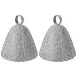 2 Stück Saunahut,Sauna Hut,Filz Herren Mütze,Saunamütze Damen Filzhut,Hut...