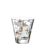 Leonardo Bambini Trink-Glas, Kinder-Becher aus Glas mit Tier-Motiv,...