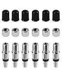 6 Stück Fahrradventil Ersatz Set, Deutscher Fahrradventil Fahrrad Einsatz...