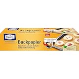 Toppits Backpapier, zum abrollen & abreißen, Anti-Haft-Papier, 1 x 100 Meter,...