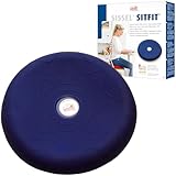 SISSEL Unisex – Erwachsene, blau SITFIT | Luftgefülltes Sitzkissen | Balance...