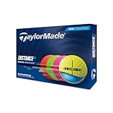 TaylorMade New Distance+ Golfbälle 2025, bunt