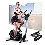 Christopeit Ergometer Heimtrainer Fahrrad Eco 1000 - Fitnessgerät mit Generator...