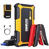 GOOLOO GP2000 Starthilfe Powerbank, 2000A Auto Starthilfe, Supersafe 12V...