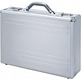 Alumaxx Laptop-Attachékoffer Kronos Aktentasche, Silber