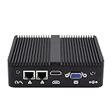 WEIDIAN Industrie PC Lüfterloser Mini PC N100, 8GB RAM 128GB SSD, 2RS232 COM,...