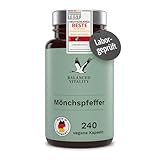 Mönchspfeffer - 10 mg Mönchspfeffer pro Dosis - 240 vegane Kapseln für 8...