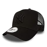 New Era New York Yankees MLB League Essential A-Frame Adjustable Trucker Cap -...