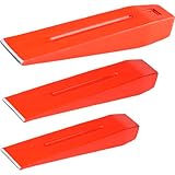 Spaltkeil-Set 3 Stück: 1,5/2 / 3 kg - Holzspalter aus Stahl 180/220 / 270 mm -...