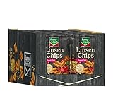 funny-frisch Linsen Chips Sweet Chili, 12er Pack (12 x 90 g)