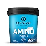 Bodylab24 Amino Tabs 300 Tabletten, mit allen essenziellen Aminosäuren, inkl....