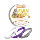 Pets4Luv Floh & Zecken Halsband für Katzen mit natürlichen ätherischen Ölen...