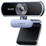 UGREEN Webcam Full HD 1080P/30fps USB A Webcam mit Mikrofon für PC, klares...