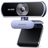 UGREEN USB Webcam Full HD 1080P/30fps Webcam für PC, Webcam mit Mikrofon,...