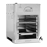 intergrill 800° Gasgrill Light 3,3kW | 12,6 kg Hochleistungs-Steakgrill |...