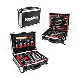 Mephisto Werkzeugkoffer - Werkzeugkoffer - Premium XL Werkzeugset mit Chrom-...