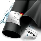 TeichVision - Premium PVC Teichfolie schwarz - Stärke 0,5 mm - 2 m x 3 m/PVC...