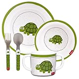 sigikid 25081 Melamin Set Schildkröte Mädchen und Jungen empfohlen ab 36...