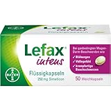 Lefax Intens Flüssigkapseln bei stärkeren Blähungen und weiteren gasbedingten...