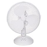 Russell Hobbs RHPDF0921 Tischventilator, tragbar, 23 cm, 2 Geschwindigkeiten,...