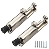 HOMURY 2 Stück Türfeststeller mit Fußbedienung: 147x28 mm Zinklegierung...