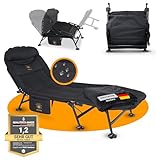 NELIFSA® feldbett klappbar XXL mit integriertem Kissen & Matratze 190x65x30cm...