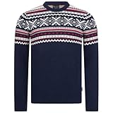 GIESSWEIN Norweger Pullover Herren - feinste Merino Lammwolle, Wollpullover für...
