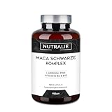 Maca Kapseln 32.000 mg – Leistung 20:1 - Maca Schwarze L-Arginin Zink B6 B12...