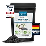 AGUALEVE® Premium Aktivkohle Granulat 200g aus Kokosnussschalen - Die Nr. 1 -...