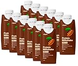 Vilgain Protein Milkshake, 33g Eiweiß pro Portion, Laktosearm, Fertiger...