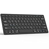 Deutsche Bluetooth Tastatur für Samsung Galaxy Tab S6 Lite, Drahtlose Tablet...