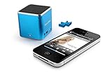 MusicMan mini Wireless Soundstation BT-X2 (MP3 Player, Bluetooth) blau