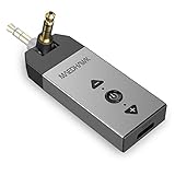 MaedHawk Bluetooth Aux Adapter, Aux auf Bluetooth 5.2 Empfänger mit Drehbarer...